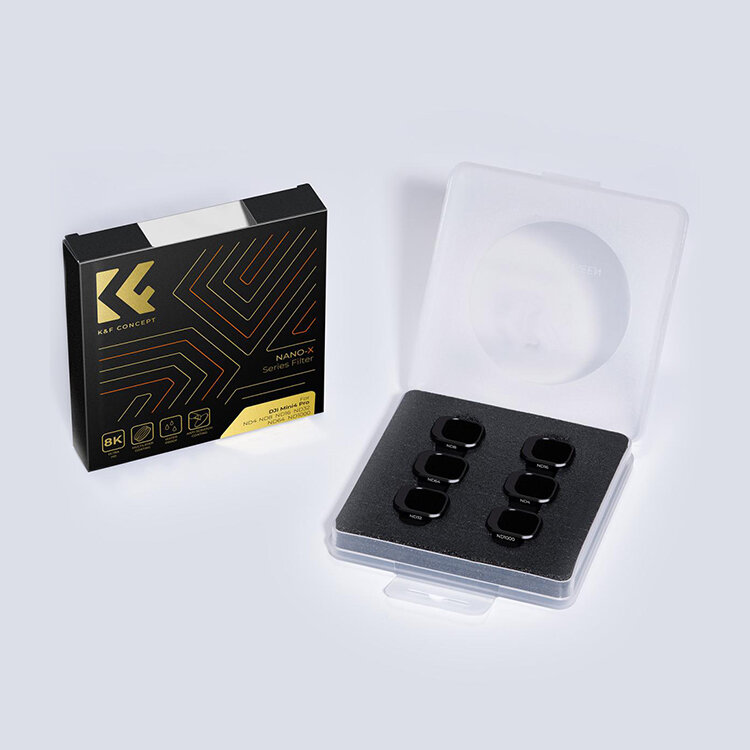 Комплект светофильтров K&F Concept ND для DJI Mini 4 Pro (6шт) SKU.2081 - фото 6