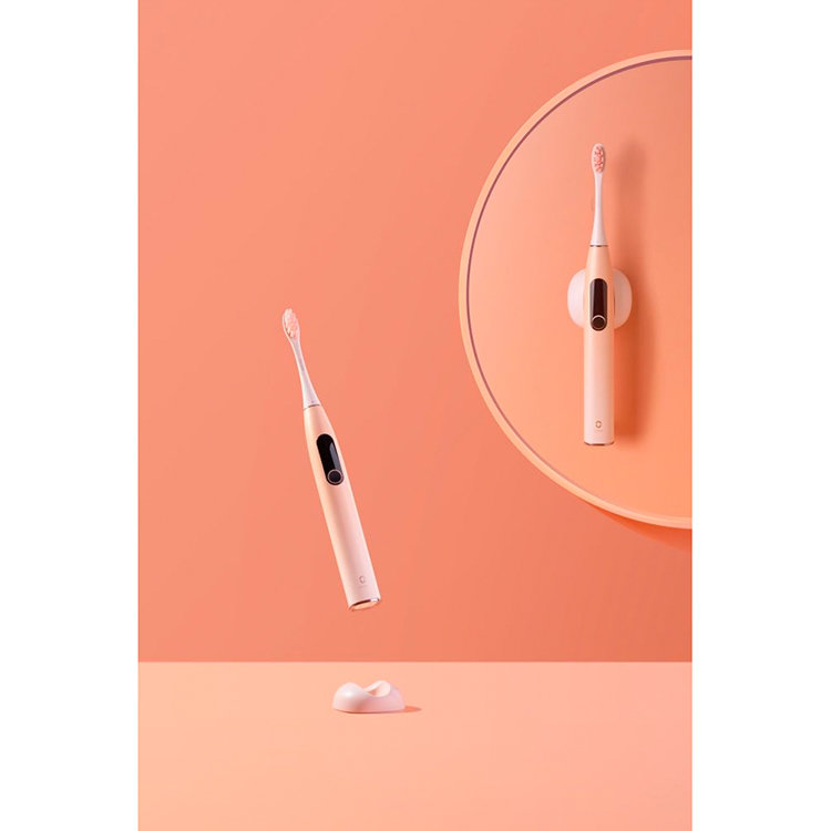 Электрическая зубная щетка Xiaomi Oclean X Pro Розовая - фото 7