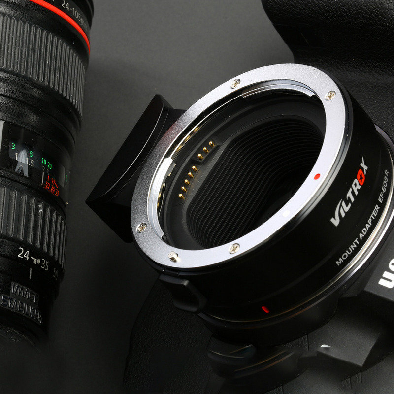 Адаптер Viltrox EF-EOS R для объектива Canon EF (Уцененный кат. А) уцEF-EOS R