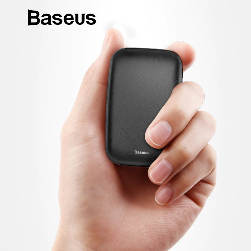 Внешний аккумулятор Baseus Mini Q 10000mAh Чёрный PPALL-BXQ01