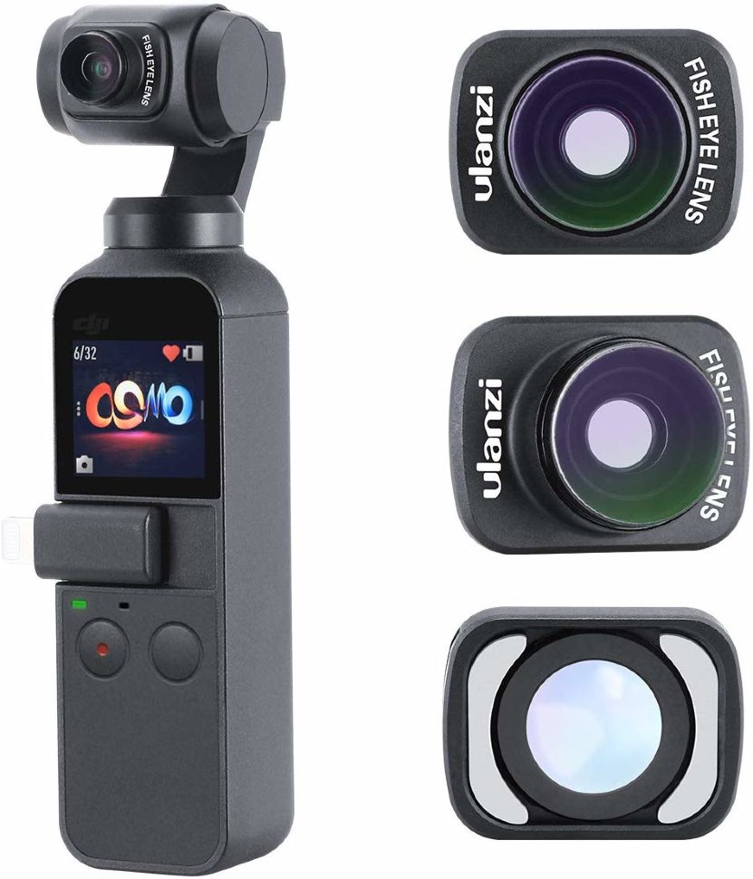Объектив Ulanzi OP-8 Fisheye Lens для Osmo Pocket 1396 - фото 7