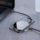 Хаб Baseus Circular Mirror (USB х4 + Type-C PD) Серый - Изображение 109557