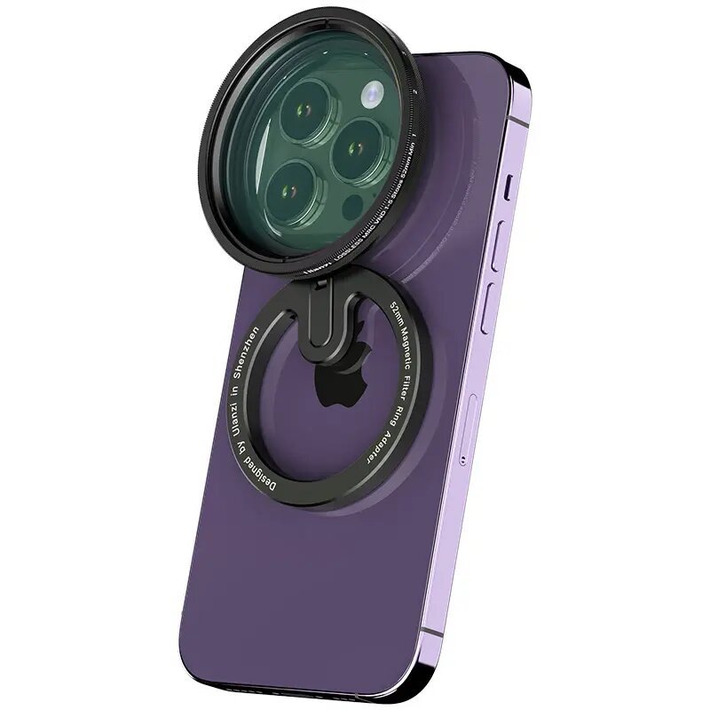 Крепление Ulanzi MagFilter Magsafe Lens Ring для светофильтра 52мм M023GBW1 салфетка чехол ulanzi cm009 protective wrap 35х35 см 3271