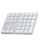 Беспроводной блок клавиатуры Satechi Aluminum Extended Keypad Серебряный - Изображение 154665