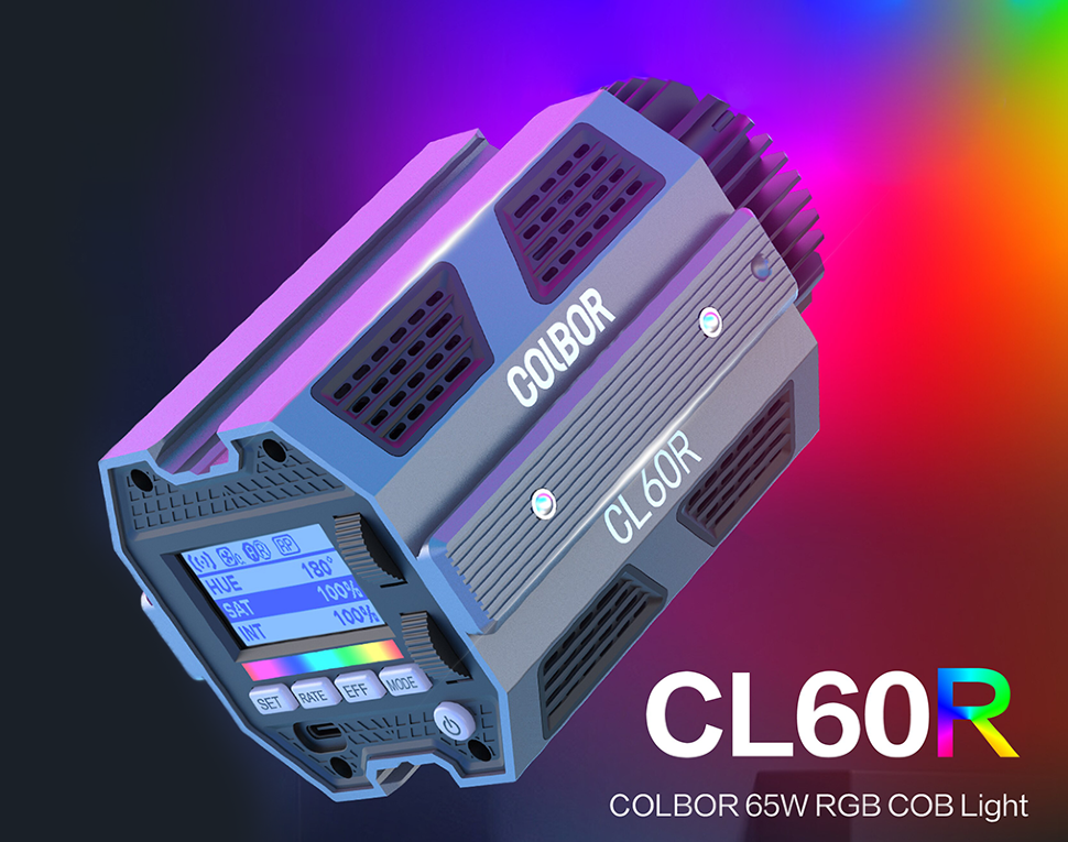 Осветитель Colbor CL60R RGB CL60R - EU студийный свет falcon eyes tl 20rgb 30206