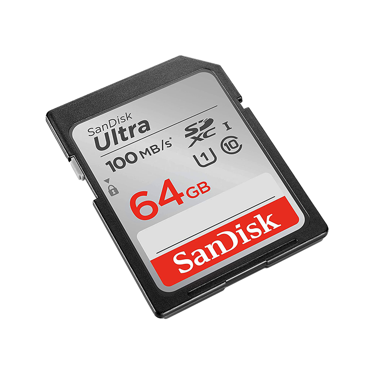 Карта памяти SanDisk Ultra 64GB SDXC Class 10 UHS-I SDSDUNR-064G-GN6IN