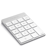 Беспроводной цифровой блок клавиатуры Satechi Aluminum Slim Keypad Numpad Серебро
