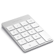 Беспроводной цифровой блок клавиатуры Satechi Aluminum Slim Keypad Numpad Серебро - Изображение 154675