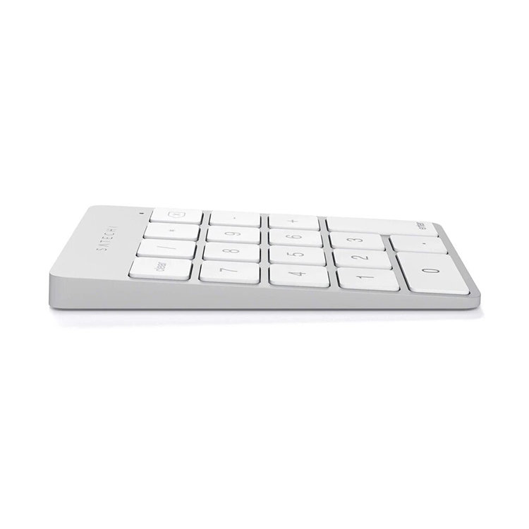 Беспроводной цифровой блок клавиатуры Satechi Aluminum Slim Keypad Numpad Серебро ST-SALKPS - фото 4