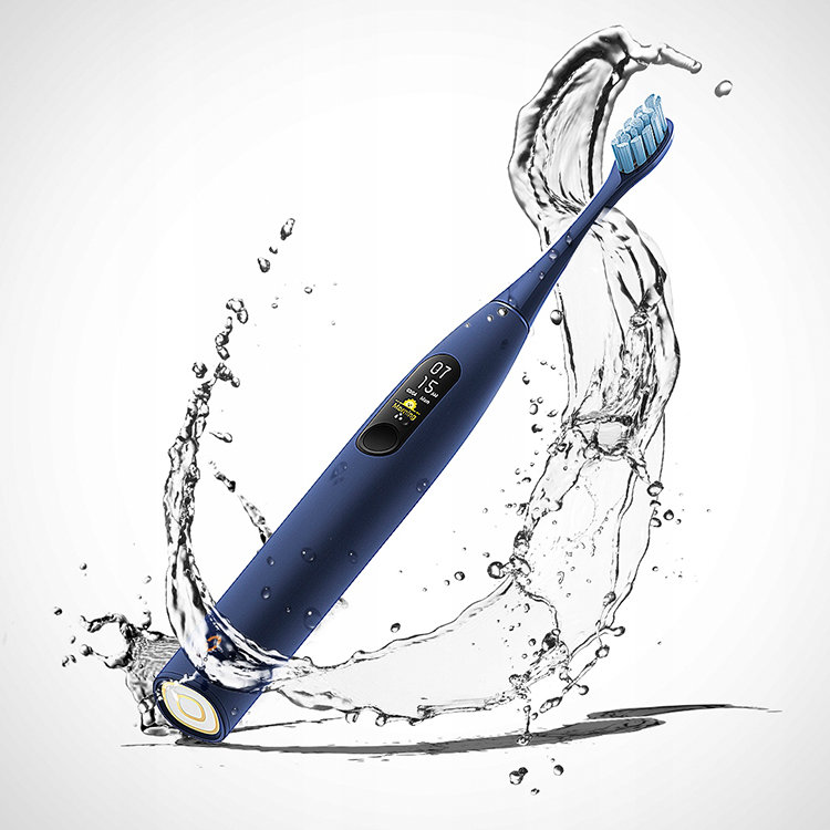 Электрическая зубная щетка Xiaomi Oclean X Pro Синяя - фото 1