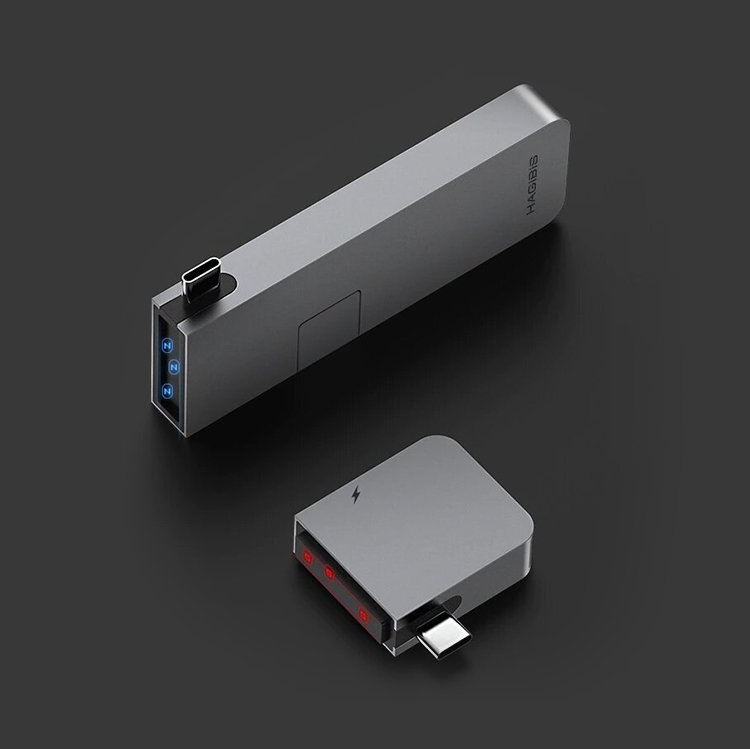 USB-разветвитель Xiaomi HAGiBiS MC1L Type-C Data Hub Adapter - фото 2
