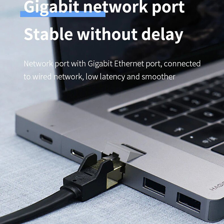USB-разветвитель Xiaomi HAGiBiS MC1L Type-C Data Hub Adapter - фото 9
