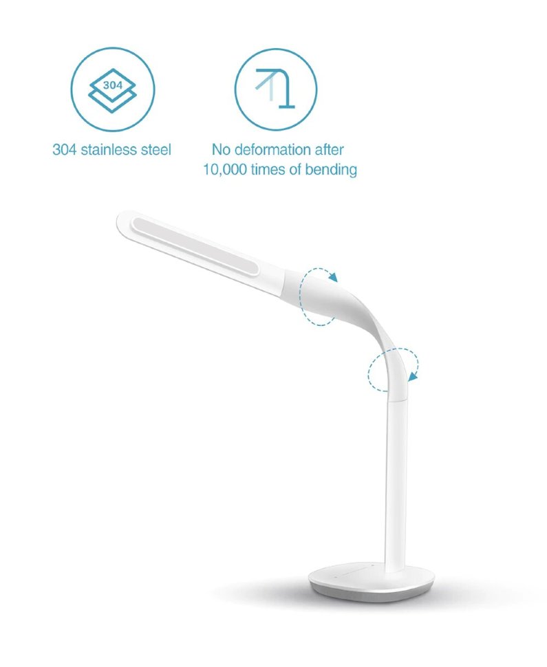 Лампа настольная Xiaomi Philips Eyecare Smart Lamp 3 Белая - фото 6