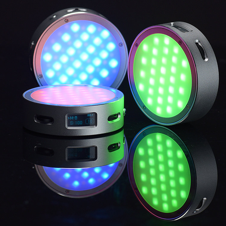 Осветитель Godox RGB mini R1 игровая мышь hiper gmus 3000 drakkar чёрная usb 8 кнопок 10000 dpi pmw3327 rgb подсветка регулировка веса