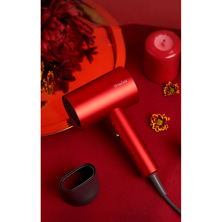 Фен для волос Xiaomi Showsee Hair Dryer A5 Красный A5-R - фото 4