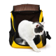 Рюкзак-переноска Little Beast Star Pet School Bag Breathable Space Жёлтый - Изображение 167924