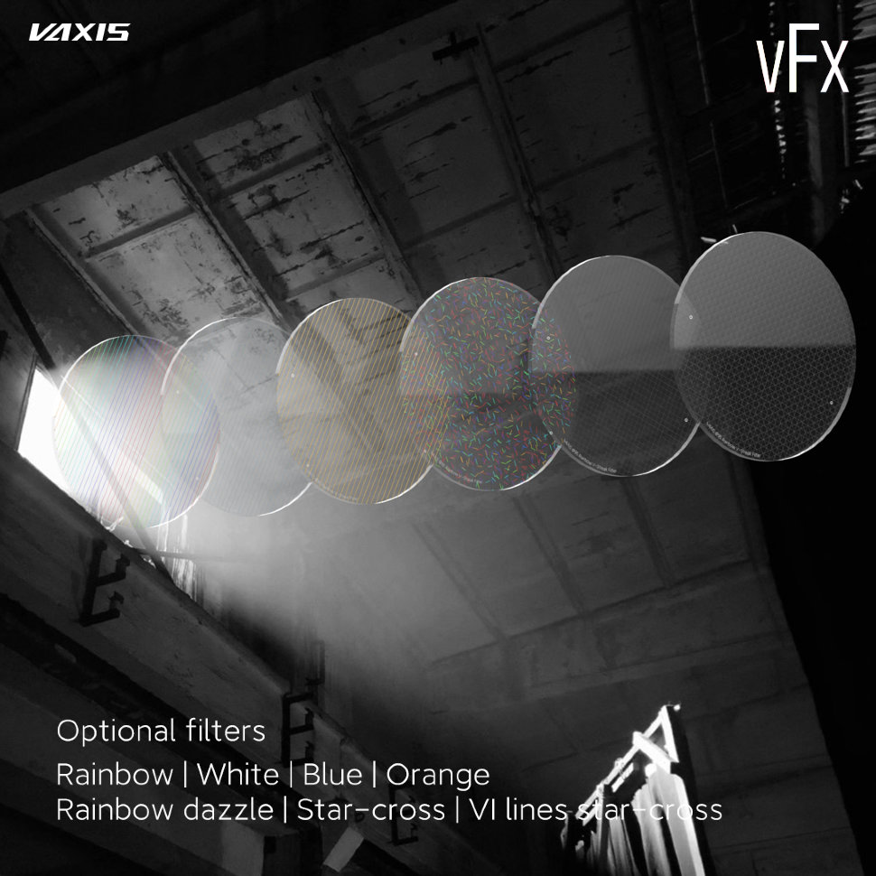 Светофильтр Vaxis VFX 95mm Rainbow Streak Vaxis Φ95 Rainbow Streak Filter - фото 4
