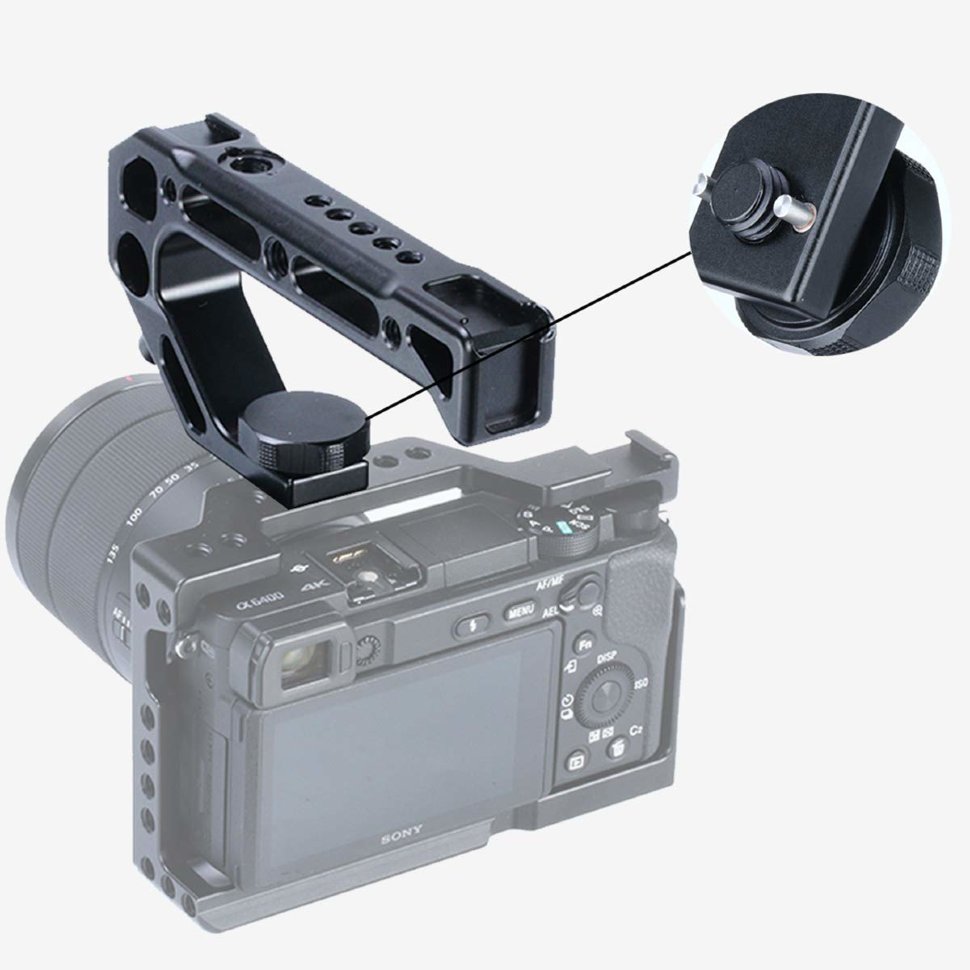 Рукоятка Ulanzi R008 Universal ARRI Locating Hole Handle Grip 1400 рукоятка smallrig 1984 camera camcorder action stabilizing universal handle