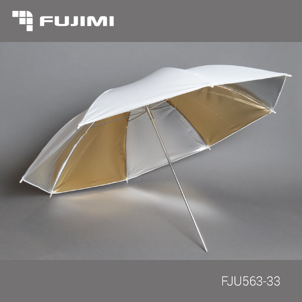 Зонт-отражатель FUJIMI FJU563-33 Золото-серебро - фото 2