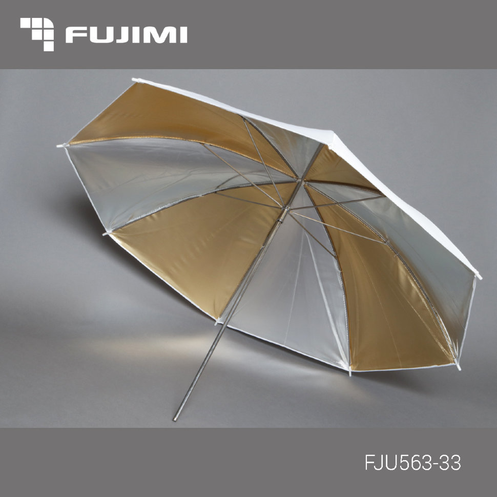 Зонт-отражатель FUJIMI FJU563-33 Золото-серебро - фото 3