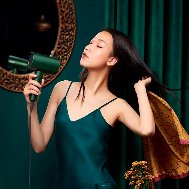 Фен для волос Xiaomi Showsee Hair Dryer A5 Зеленый A5-G - фото 7