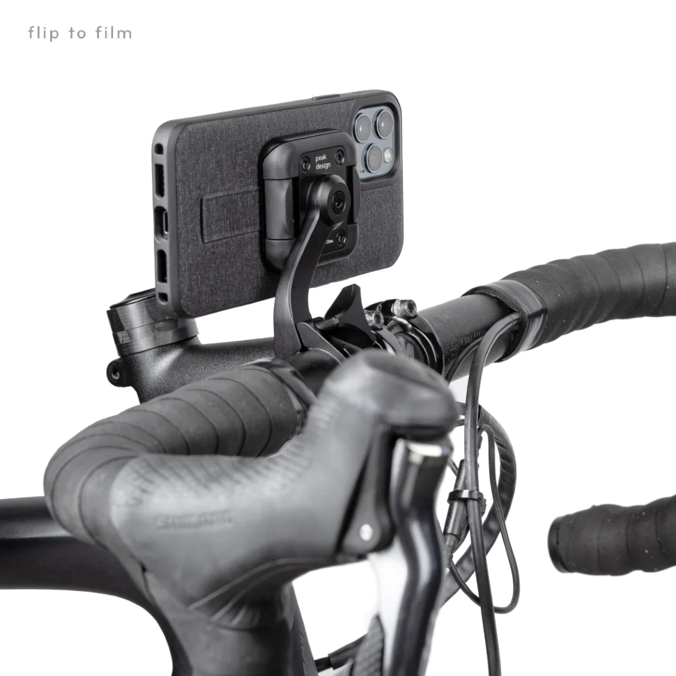 Держатель смартфона Peak Design Mobile Out Front Bike Mount для велосипеда M-BM-AA-BK-1 - фото 7