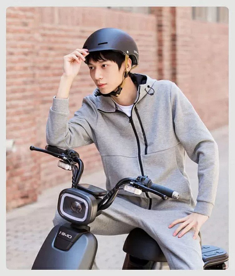 Шлем HIMO Riding Helmet K1 Серый (57-61см) - фото 4