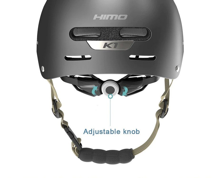 Шлем HIMO Riding Helmet K1 Серый (57-61см) - фото 7