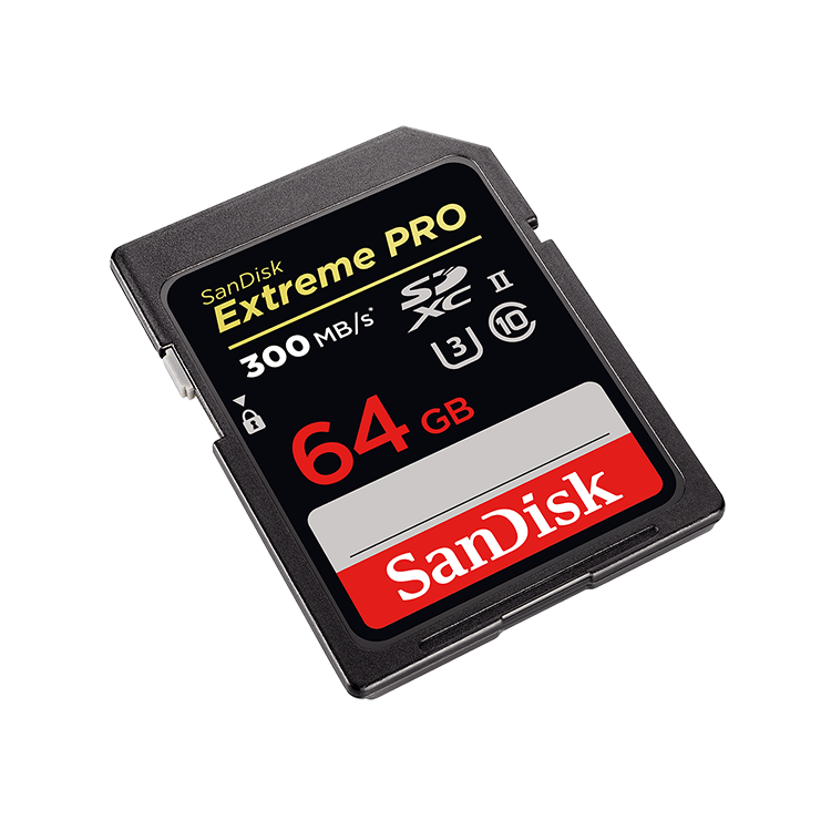 Карта памяти Sandisk Extreme Pro SDXC 64GB UHS-II SDSDXPK-064G-GN4IN - фото 2
