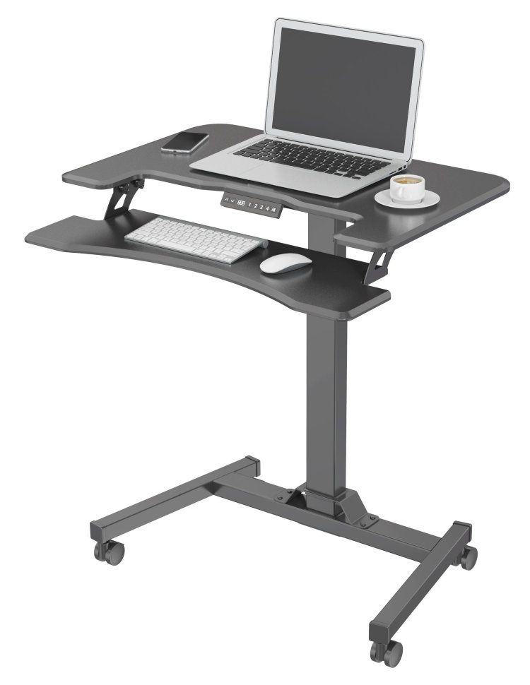 Стол для ноутбука Cactus VM-FDE103 Чёрный CS-FDE103BBK координатный стол profipower e0206 многофункциональный с тремя т образными канавками