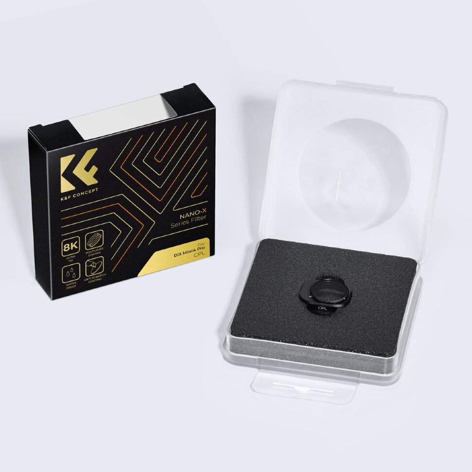 Светофильтр K&F Concept CPL для DJI Mini 4 Pro KF01.2497 - фото 4