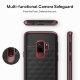 Чехол Caseology Parallax для Galaxy S9 Black / Burgundy - Изображение 74128