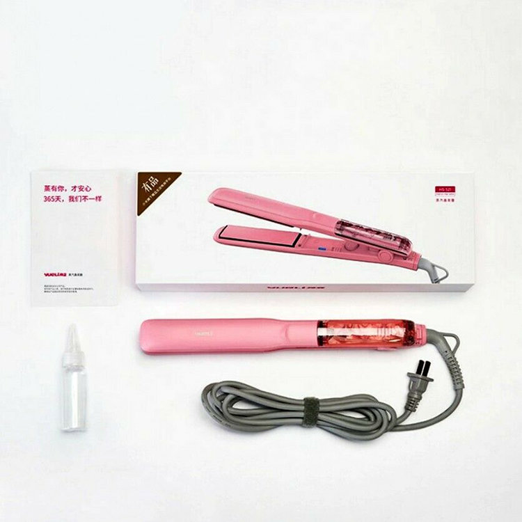 Паровой выпрямитель для волос Xiaomi Yueli Hot Steam Straightener HS-521 Розовый от Kremlinstore