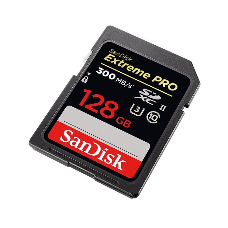 Карта памяти SanDisk Extreme Pro SDXC 128GB UHS-II SDSDXPK-128G-GN4IN - фото 1