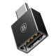 Переходник Baseus Exquisite Type-C х USB Чёрный - Изображение 85948