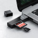 Кардридер HOCO HB20 Mindful USB 3.0 SD/microSD Чёрный - Изображение 203114