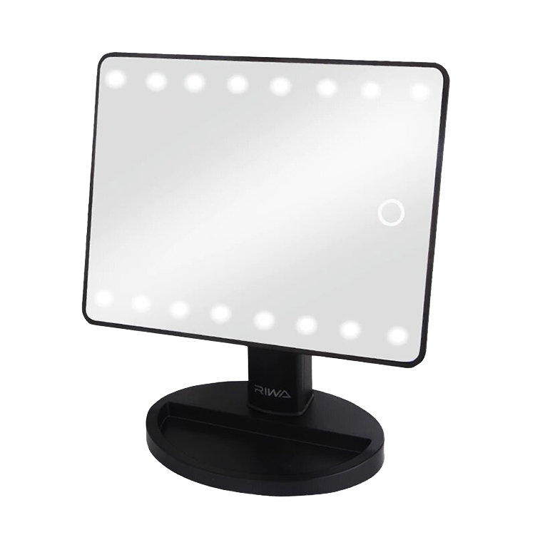 Зеркало косметическое RIWA GWF146 зеркало для макияжа с led подсветкой jordan judy desktop led makeup mirror white nv505