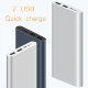 Внешний аккумулятор Xiaomi Mi Power Bank 3 10000mAh 18W Fast Charge Синий - Изображение 118349
