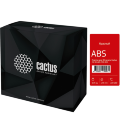 Пластик для 3D принтера Cactus ABS d1.75мм 0.75кг Красный
