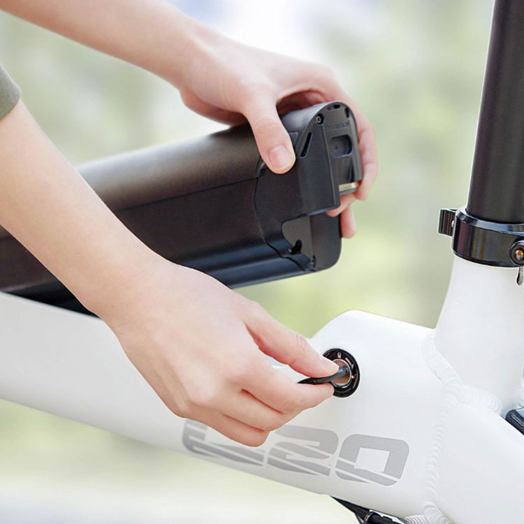 Электровелосипед Xiaomi HIMO C20 Electric Power Bicycle Белый - фото 7