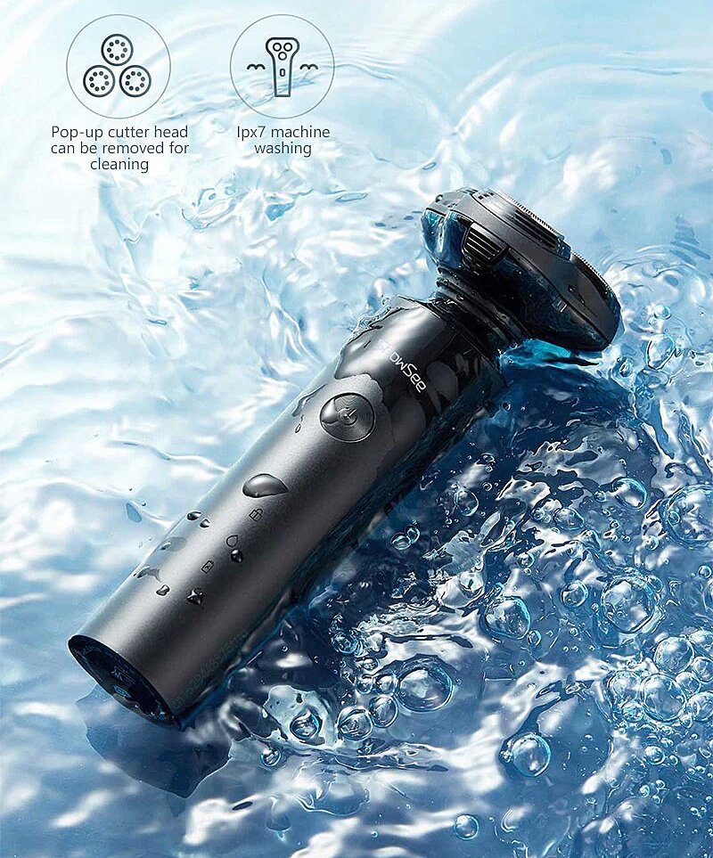 Электробритва Xiaomi ShowSee Electric Shaver F305 Серая F305-GY - фото 8