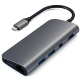 Хаб Satechi Type-C Multimedia Adapter Серый - Изображение 202435