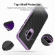 Чехол Caseology Parallax для Galaxy S9 Black / Lilac Purple - Изображение 74146