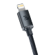 Кабель Baseus Crystal Shine CW-FXP Type-C - Lightning 20W 1.2м Фиолетовый - Изображение 206500