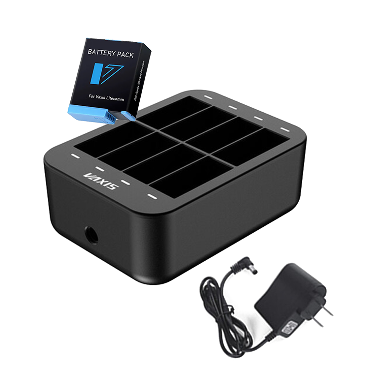 Зарядное устройство VAXIS Litecomm 8-Pack L220417 2 аккумулятора en el14 зарядное устройство smallrig 3819