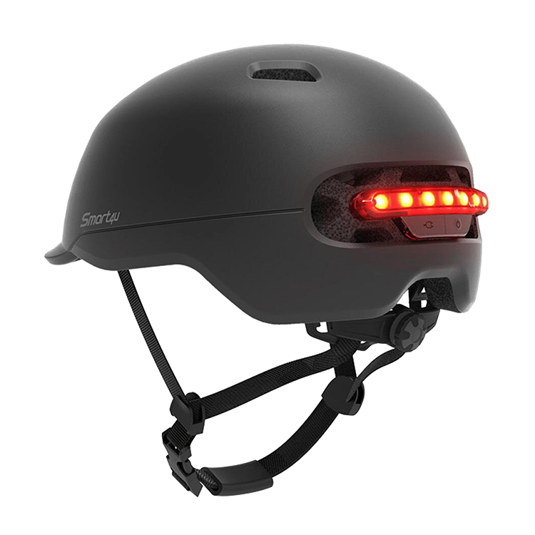 Шлем Smart4u SH50 L Чёрный (57-61см) шлем защитный в комплекте с наушниками и забралом se3782