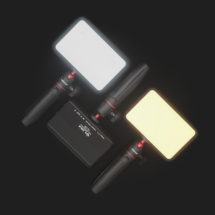 Комплект Ulanzi VIJIM LED Video Lighting Kit (VL-120+MT-08)х2 2177