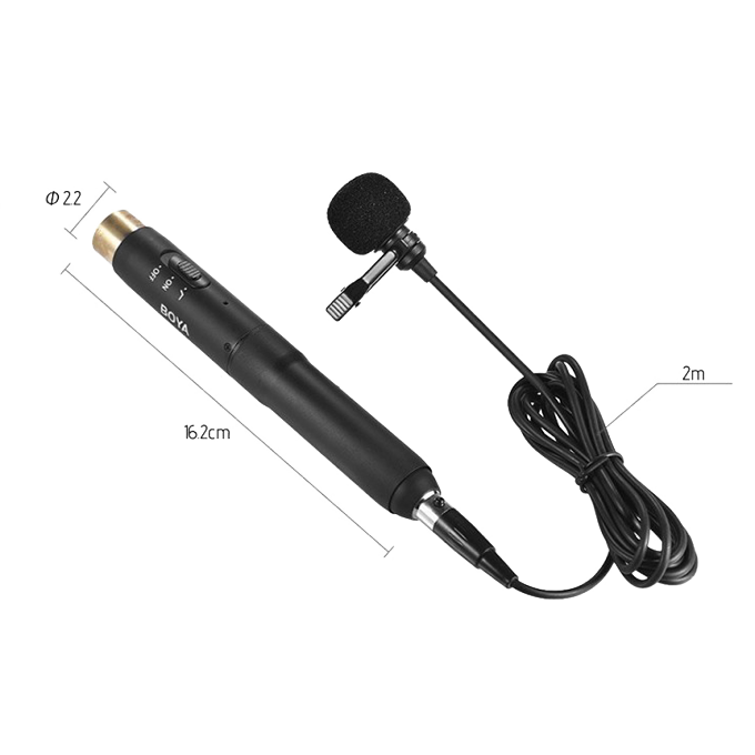 Кардиоидный петличный микрофон BOYA BY-M11C XLR от Kremlinstore