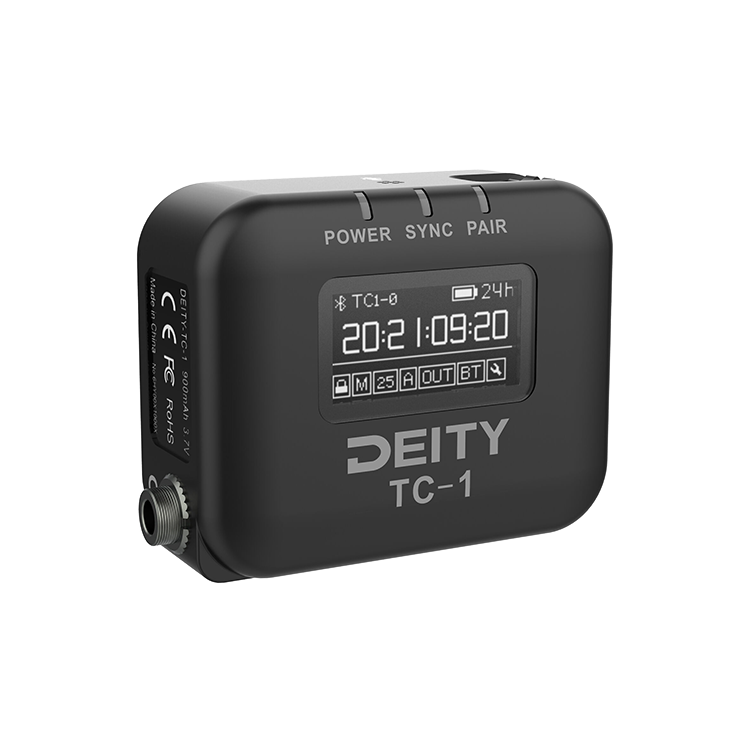 Беспроводной генератор тайм-кода Deity TC-1 DTT0272D80 кинохлопушка с генератором тайм кода deity tc sl1 us dtt0286d81