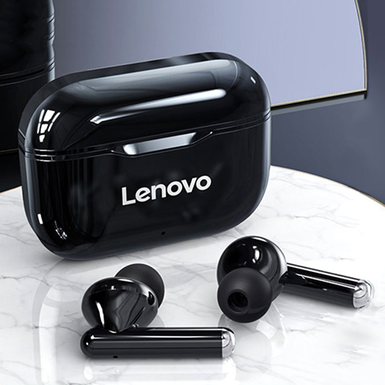 Наушники Lenovo LP1 Full Color Live Pods Чёрные - фото 1